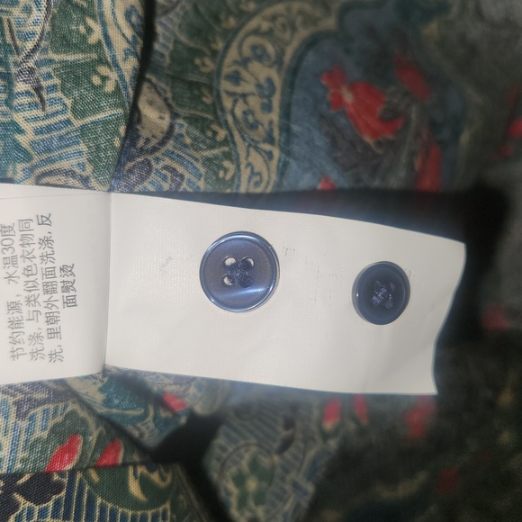 TOPMAN LONG SLEEVE BUTTON DOWN SHIRT - Picture 6 of 8